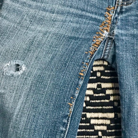 AE mended&patched Lo-rise jeans, 2 - Picture 7 of 14